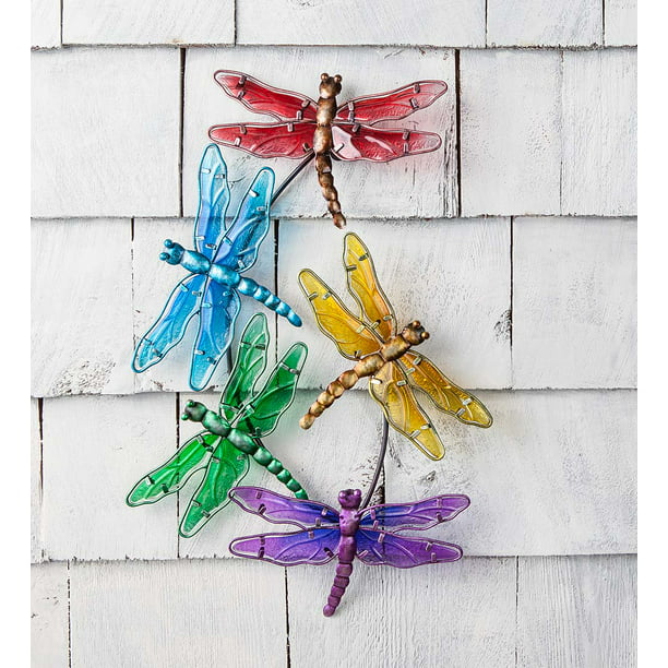 Dragonflies 6 Gorgeous Pastel  3D Wall Decals Girls Bedroom 3D Decorations NEW 